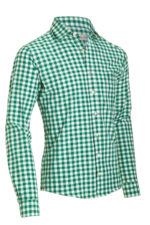 Bavarian Green Slim Fit Shirt for Oktoberfest