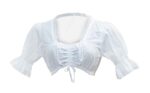 Bayerische Belle White Dirndl Blouse