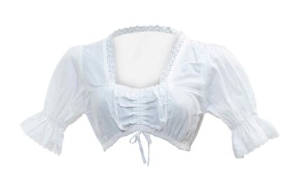 Bayerische Belle White Dirndl Blouse