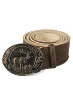 Authentic German Lederhosen Buckle Belt