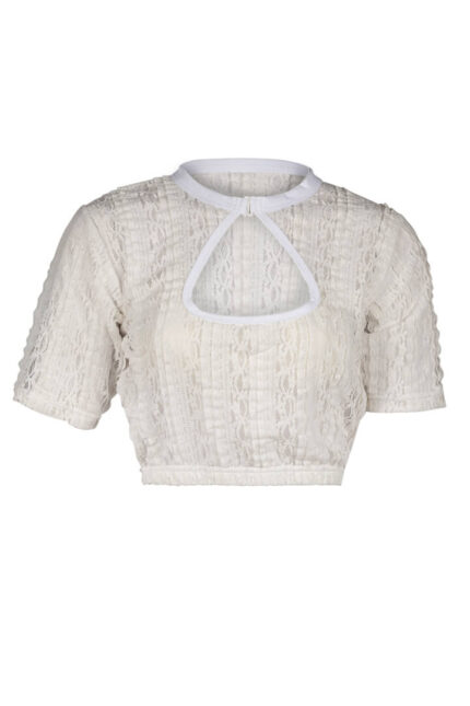Elegant White Dirndl Blouse – Perfection for Every Occasion