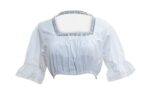 Alpen Trachten Blouse in White for Dirndl