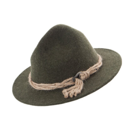 Faustmann Triangle Hat with Wool Brim