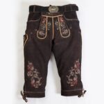 Authentic Black Lederhosen from Germany