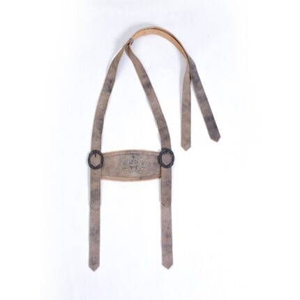 Double-Shaded Smoke Gray Bavarian Suspenders