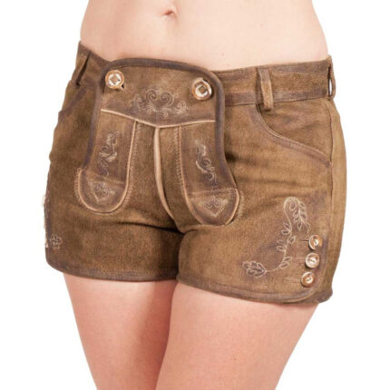 Alpine Heritage Women's Lederhosen - Authentic Bavarian Style