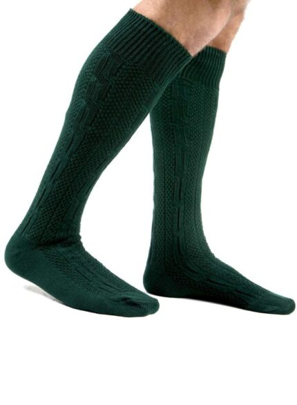 Altmuhl Bavarian Green Trachten Socks