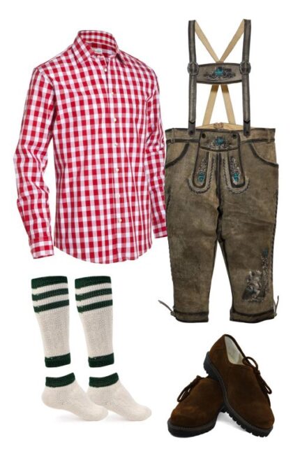 Authentic Lederhosen Sets for Bavarian Men