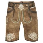 Authentic Brown Lederhosen for Men - Mexico 2024