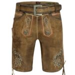 Authentic Traditional Brown Lederhosen