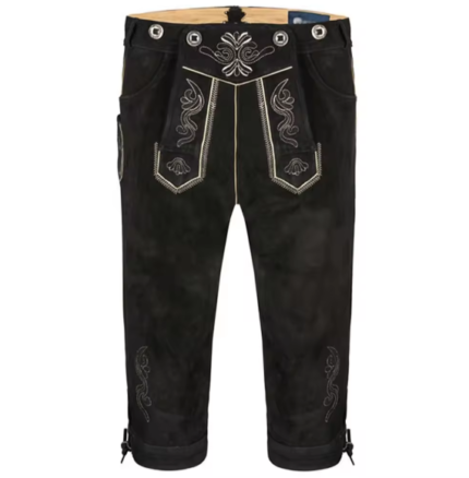 Traditional Bavarian Herren Lederhosen for Oktoberfest