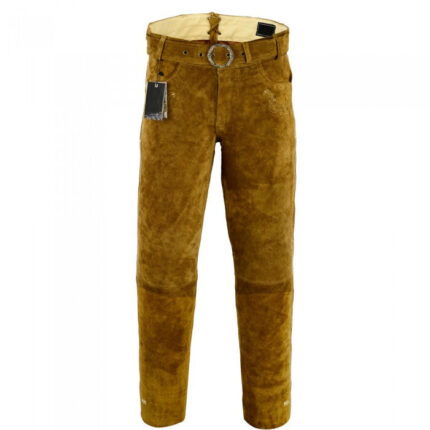 Bavarian Brown Lederhosen for Men