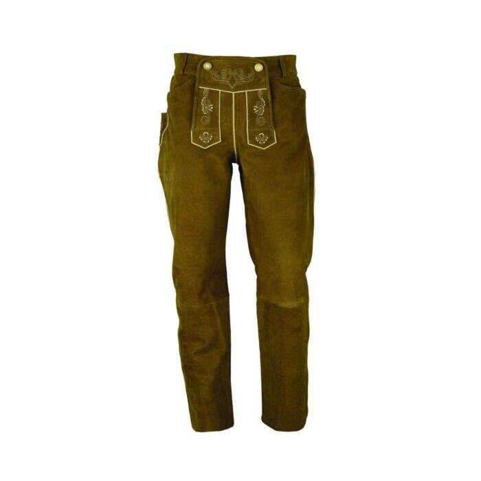 Camel Long Trachten Lederhosen for Men