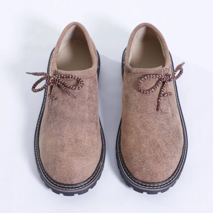 Bavarian Brown Lederhosen Shoes for Men