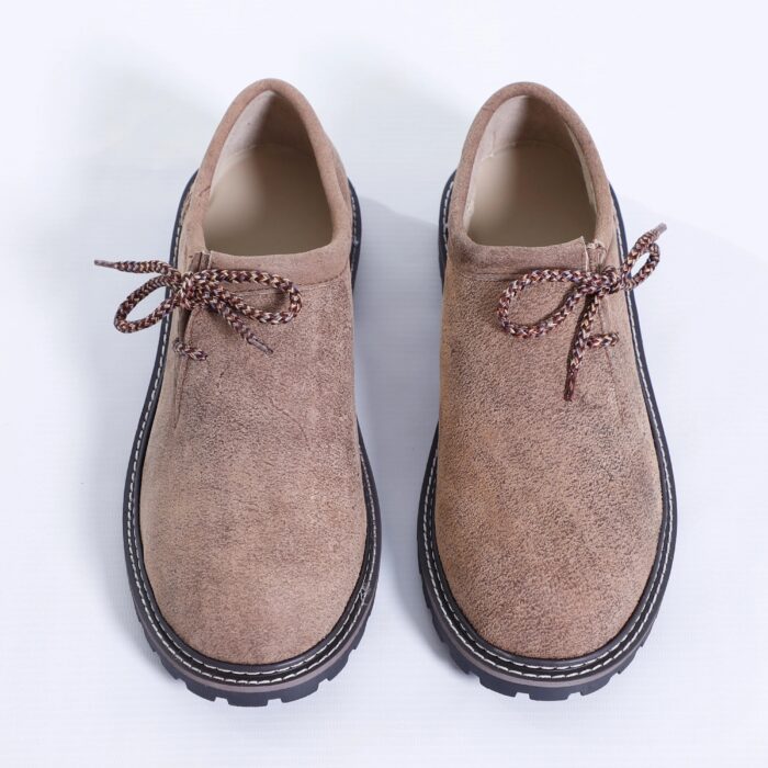 Bavarian Brown Lederhosen Shoes for Men