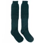 Dapper Green Lederhosen Men's Long Socks