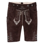 Dunkelbraune Traditional Lederhosen for Every Occasion