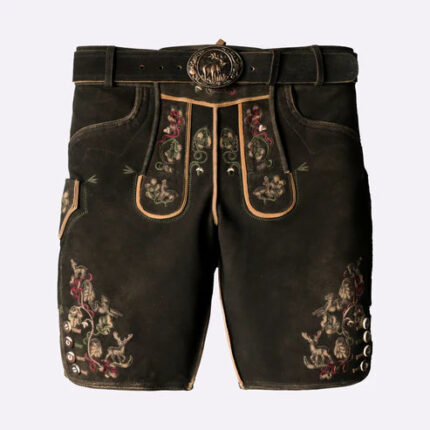 Danube Suede Lederhosen Shorts