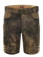 Authentic Marburg Hesse Lederhosen - Handcrafted Bavarian Style