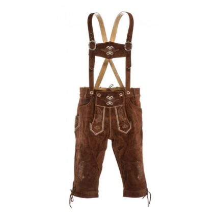 Genuine Leather Herren Lederhosen – Traditional Bavarian Design