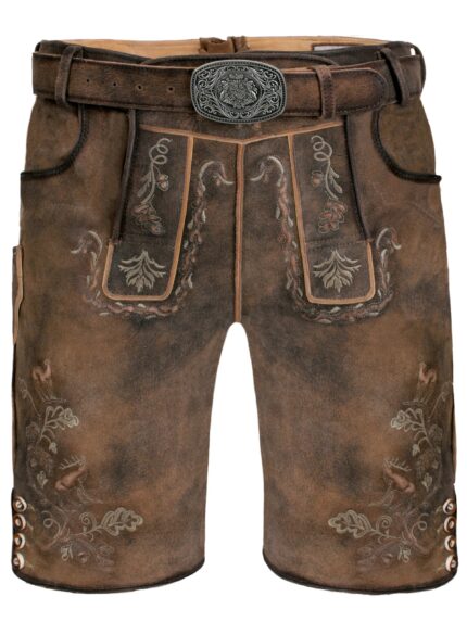 Authentic Gera Thuringian Knee-Length Lederhosen