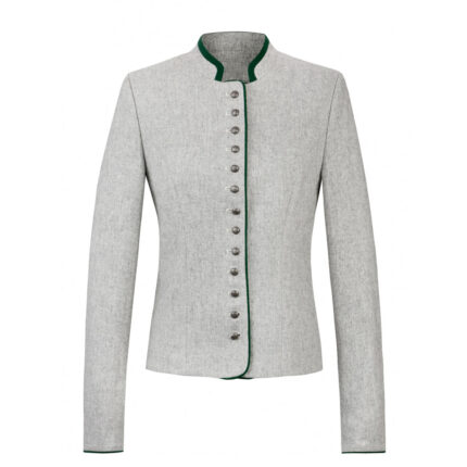 Bavarian Women's Dirndl Jacket - Gray