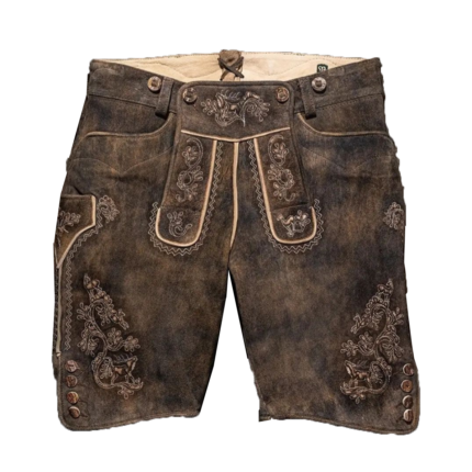 Traditional Bavarian Men's Lederhosen Outfit